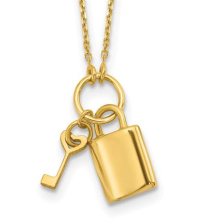 Lock & Key Necklace