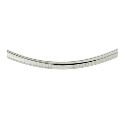 Domed Omega Necklace, 18"