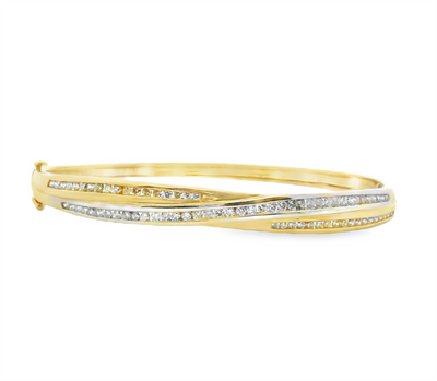 Diamond Bangle Bracelet