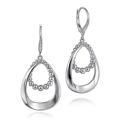 Bujukan Sterling Silver Drop Earrings