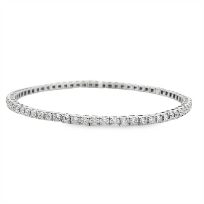 Stretch Diamond Tennis Bracelet