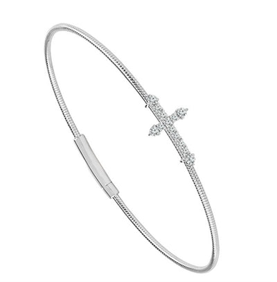 Diamond Bangle Bracelet