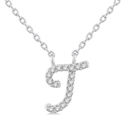 Script Initial Necklace