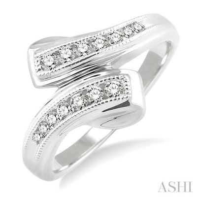 Bypass Diamond Fashion Ring