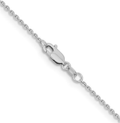 16" Diamond-cut Cable Chain