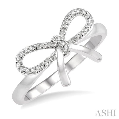 Bow Diamond Fashion Ring