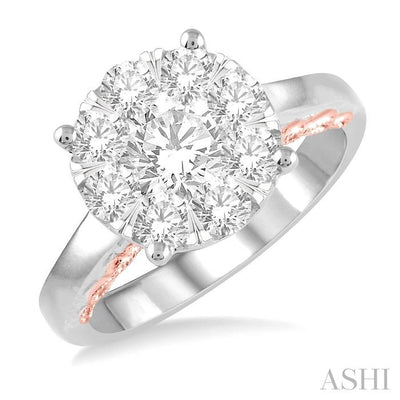 Round Shape Lovebright Essential Diamond Ring