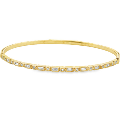 Diamond Bangle Bracelet