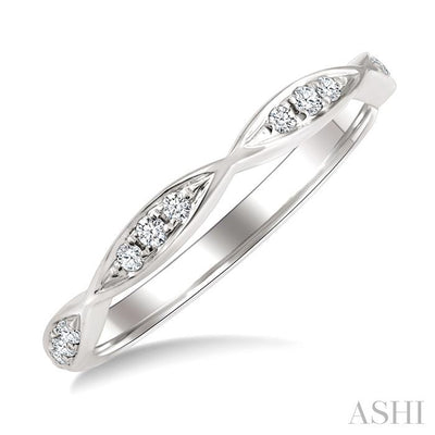Stackable Diamond Wedding Band