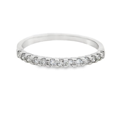 Shared Prong Anniversary Ring