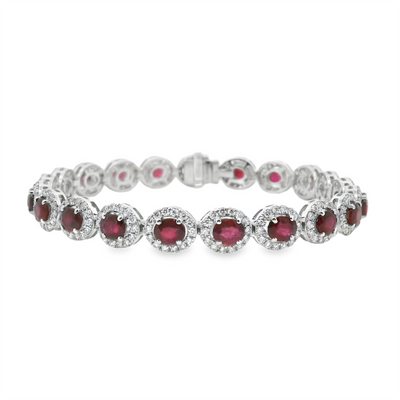 Ruby & Diamond Bracelet