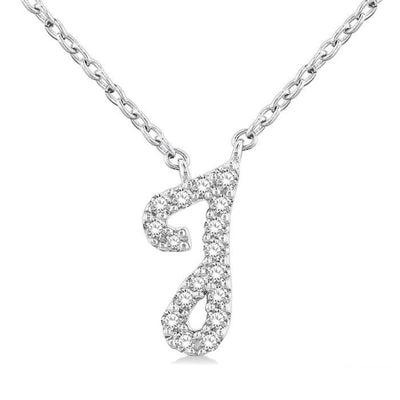 Script Initial Necklace