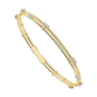 Diamond Bangle Bracelet