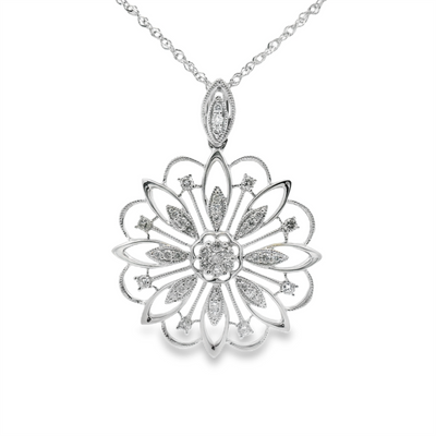 Diamond Lattice Pendant