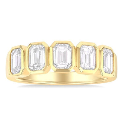 Diamond Bezel Fashion Ring
