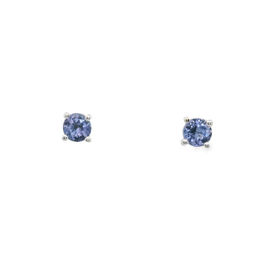 Tanzanite Stud Earrings