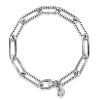Bujukan Sterling Silver Paperclip Bracelet