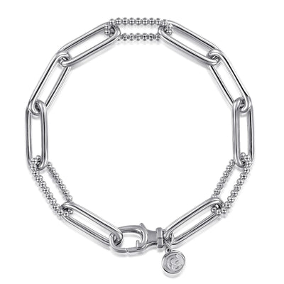 Bujukan Sterling Silver Paperclip Bracelet
