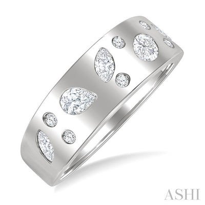 Mixed Shape Diamond Fashion Band