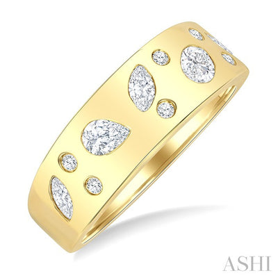 Mixed Shape Diamond Fashion Band