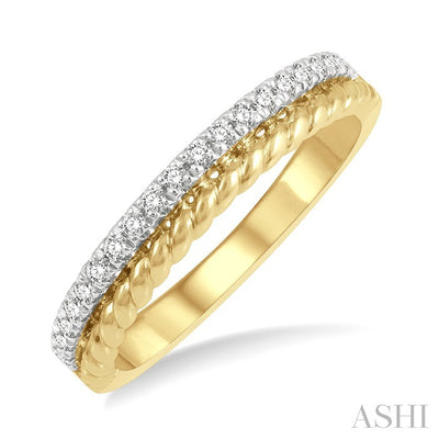 Rope Diamond Fashion Band