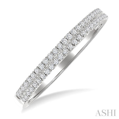 Double Row Diamond Ring