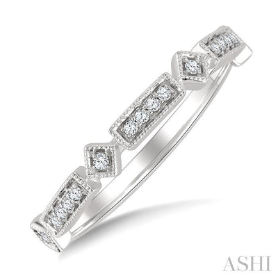 Stackable Diamond Fashion Band