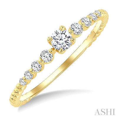Stackable Diamond Fashion Ring