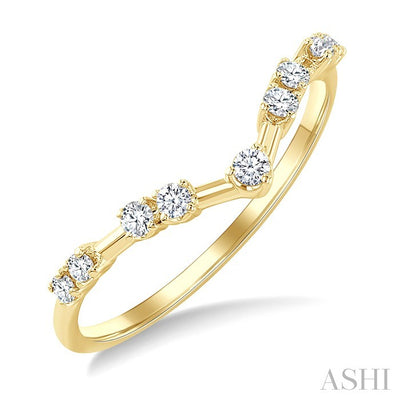 Chevron Diamond Fashion Band