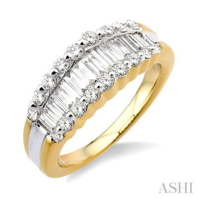 Baguette Diamond Wedding Band