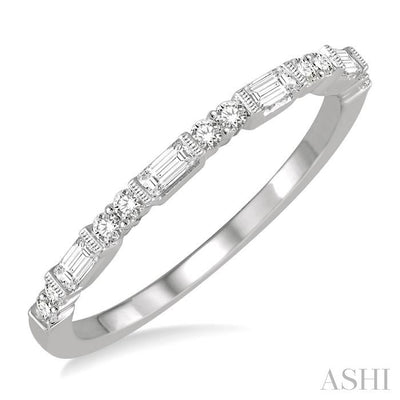 Baguette Diamond Wedding Band