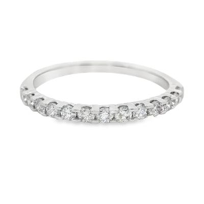 Shared Prong Anniversary Ring