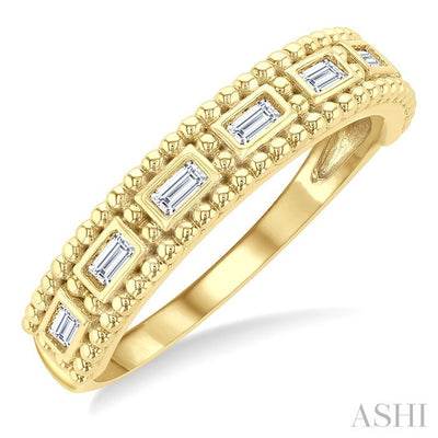 Bead Bijoux Baguette Diamond Fashion Band