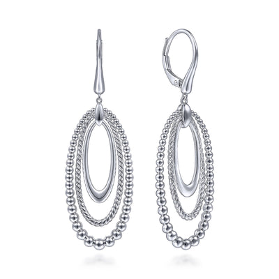 Bujukan Sterling Silver Drop Earrings