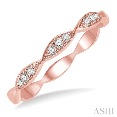 Stackable Diamond Wedding Band