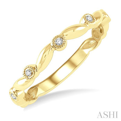 Stackable Diamond Fashion Band