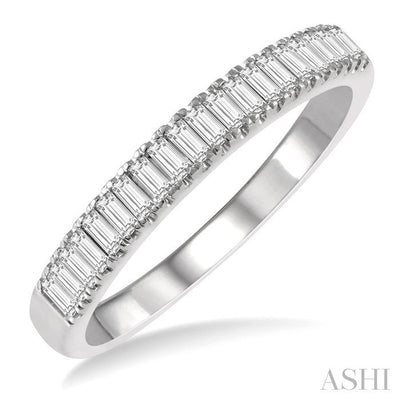 Stackable Baguette Diamond Fashion Band