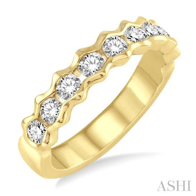 Stackable Diamond Wedding Band