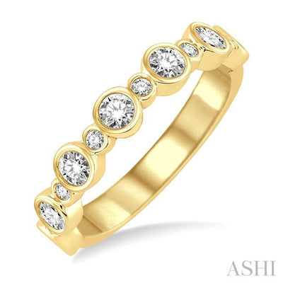 Stackable Diamond Wedding Band