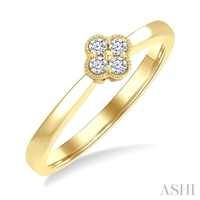 Clover Diamond Fashion Ring