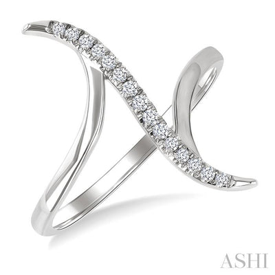 Wave Diamond Fashion Ring