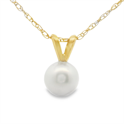 Pearl Solitaire Pendant