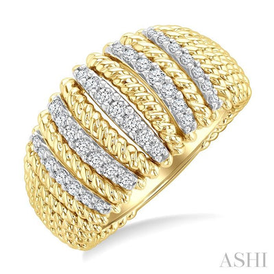 Diamond Fashion Dome Ring