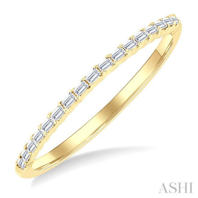 Stackable Baguette Diamond Fashion Band