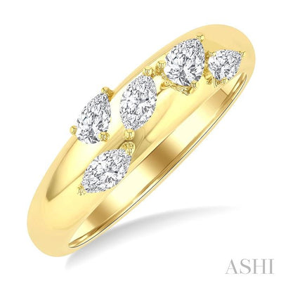 Mixed Shape Diamond Fashion Band
