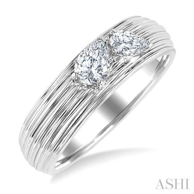 2 Stone Diamond Fashion Band
