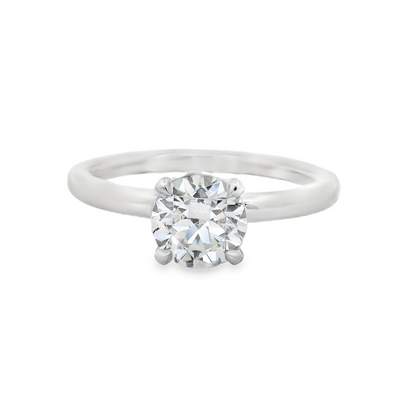 Miosogno Round Diamond Engagement Ring