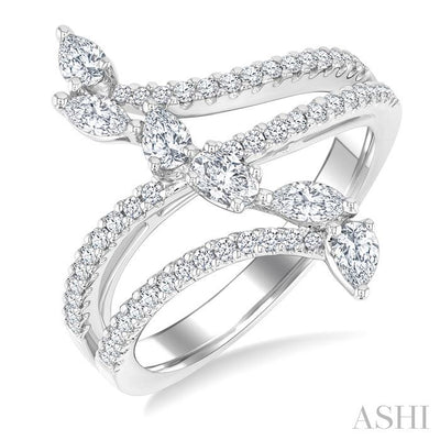 Mixed Shape Diamond Fashion Ring