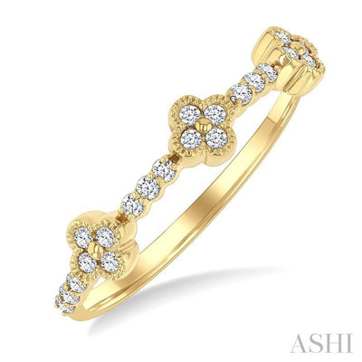 Clover Diamond Fashion Ring
