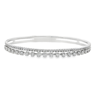 Diamond Bangle Bracelet
